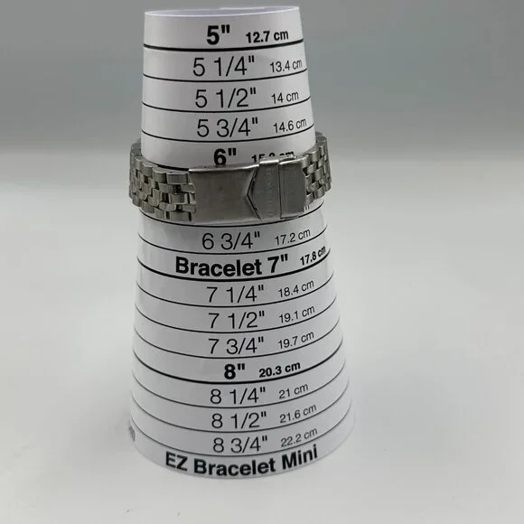 3/$30 Kenneth Cole Watch Women All Stainless Steel 21MM Case New Battery 6.75" - Picture 9 of 12